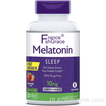 Os comprimidos de melatonina ajudam você a adormecer mais rápido melatonina